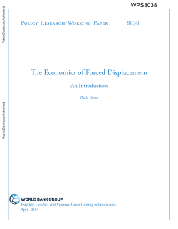 28 pages - World bank documents
