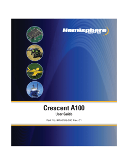 Crescent A100 - Hemisphere GNSS
