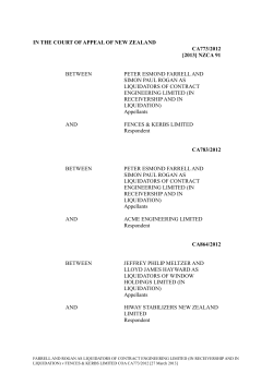 NZCA 91 - Ministry of Justice