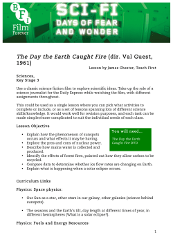 The Day the Earth Caught Fire