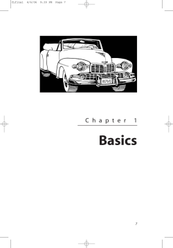 Excerpt from Chapter One