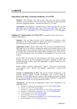 labour - Legal Assistance Centre