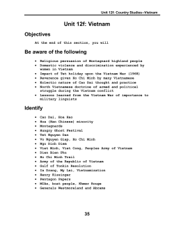 Unit 12f: Vietnam - GlobalSecurity.org