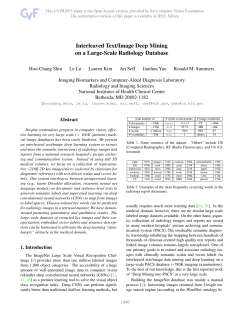 Interleaved Text/Image Deep Mining on a Very Large