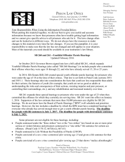 information on SB 260 and 261