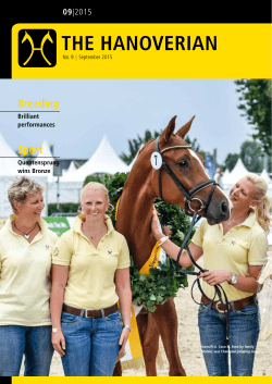 the hanoverian - the American Hanoverian Society!