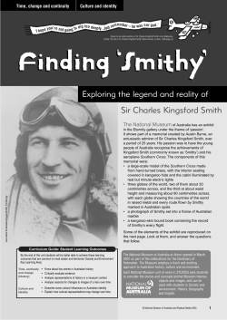 Exploring the legend and reality of Sir Charles Kingsford Smith