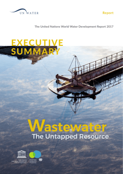 The United Nations world water development report, 2017