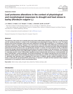 Open Access - Max-Planck-Institut f&uuml;r Pflanzenz&uuml;chtungsforschung