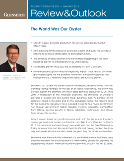 The World Was Our Oyster