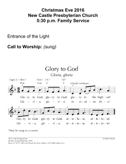 Dec 24, 2016(Family) - New Castle Presbyterian Church