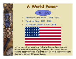 A World Power