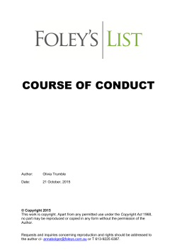 Course of Conduct_21Oct2015