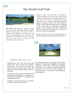 The Divide Golf Club
