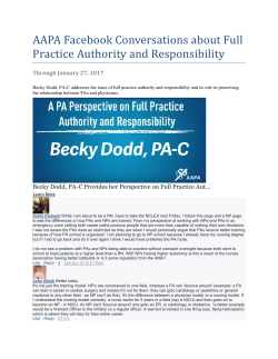 Facebook Conversations about FPAR (thru Jan. 27, 2017)