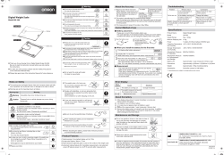 Digital Weight Scale