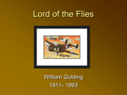 LotF intro PP - Lemon Bay High School