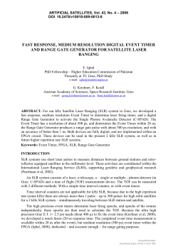 fast response, medium resolution digital event timer and range gate