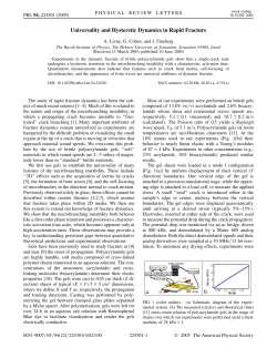 Livne et al PhysRevLett_94_224301