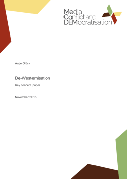 De-Westernisation