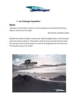 1. Ice Challenger Expedition