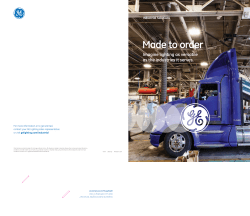 Brochure &mdash; Industrial LED Lighting Solutions