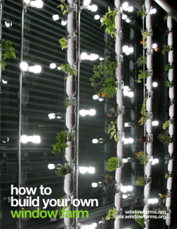 how to build your own window farm