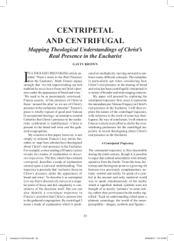 Gavin Brown CENTRIPETAL AND