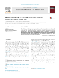 Appellate caseload and the switch to comparative