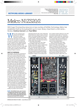 See MELCO N1ZS20/2 review on HiFi News - melco
