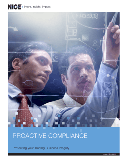 proactive compliance