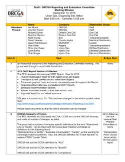 September 2016 Meeting Minutes