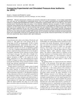 Comparing Experimental and Simulated Pressure