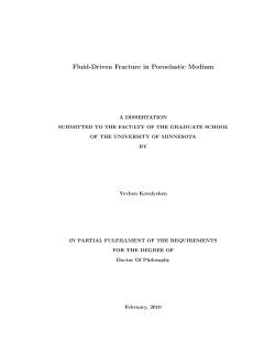 Fluid-Driven Fracture in Poroelastic Medium