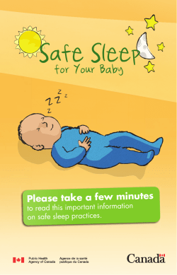 Safe Sleep for Your Baby