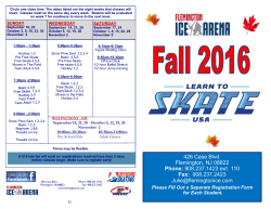 Registration Form - Flemington Ice Arena