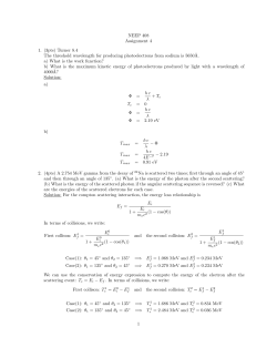 NEEP 408 Assignment 4 1. (3pts) Turner 8.4 The threshold