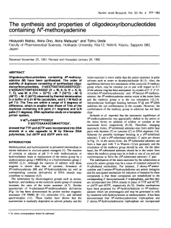 The synthesis and properties of