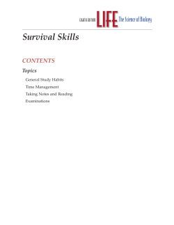 Survival Skills