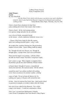 here - Ledbury Poetry Festival