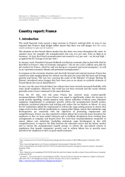 1 The 2008 financial crisis caused a huge increase in France`s