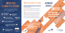 TNREADY TRAZA EL CAMINO DE SU ESTUDIANTE