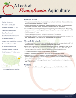 Pennsylvania - National Agriculture in the Classroom