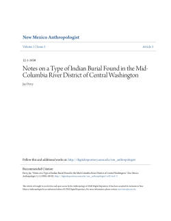 Notes on a Type of Indian Burial Found in the Mid