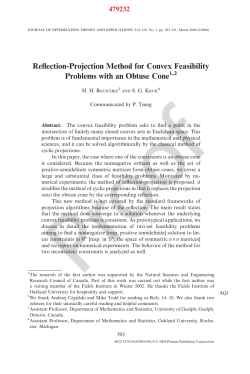 Reflection-Projection Method for Convex Feasibility Problems with