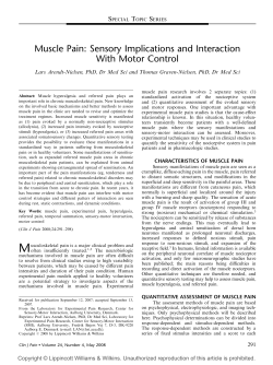 Muscle Pain