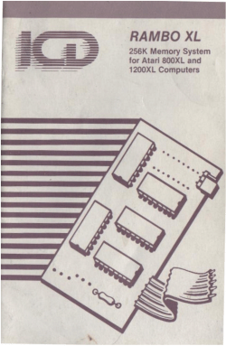 Rambo XL 256K Memory System