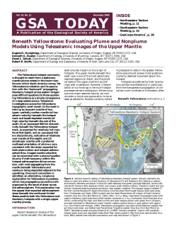 gsa today - University of Oregon