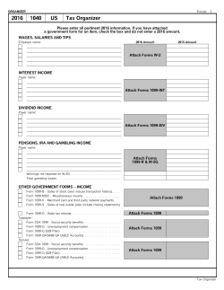 2016ExtendendOrganizer Blank Forms