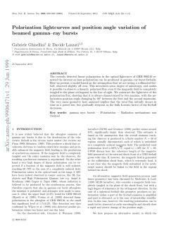 Polarization lightcurves and position angle variation of beamed